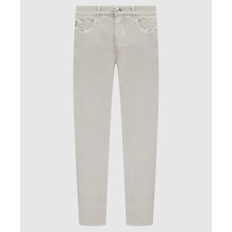 Brunello Cucinelli Beige Five-Pocket Tailored Trousers, Brand Size 58 (US Size 42)