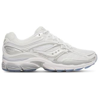 Saucony Mens Progrid Omni 9 - Running Shoes White/Silver Size 14.0