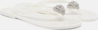 Mach & Mach Riviera embellished thong sandals