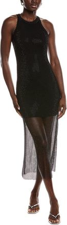 Sandro Open Knit Maxi Dress