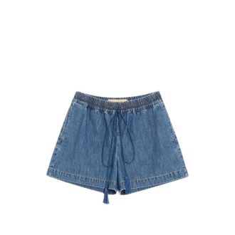 Valentino V-gold Drawstring Shorts