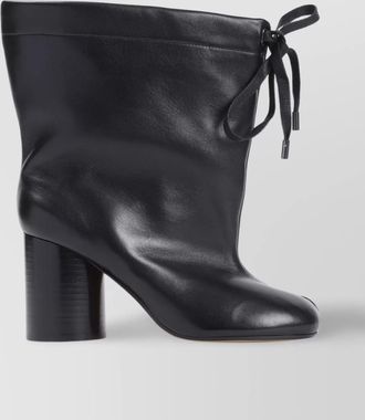 Maison Margiela leather tabi ankle boots