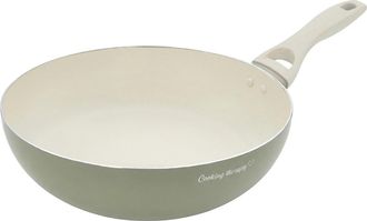 KASANOVA Wok 28 cm avocado Cooking Therapy