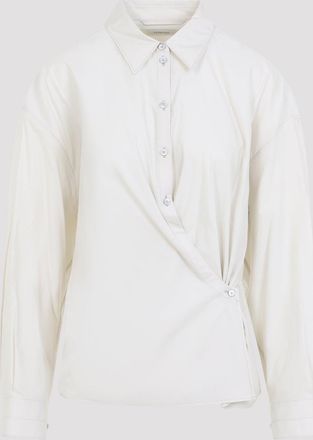 Christophe Lemaire Straight Collar Twisted Shirt