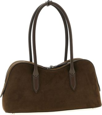 Stella McCartney Womens Brown Hemp Shoulder Bag