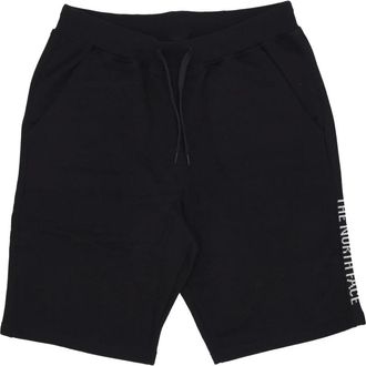 The North Face Fleece joggingbroek met zakken - Heren - Korte sportbroeken - Zwart - XS - Katoen - Fitness