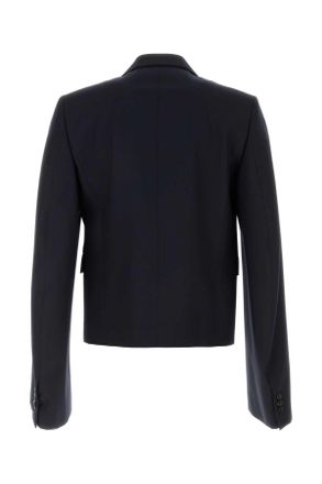Loewe Mens Midnight Blue Wool Blazer Navyblu Giacche E Gilet