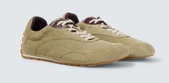 Bottega Veneta Zapatillas Orbit Flash de ante