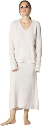 Sminfinity Boucl&eacute; A-lijn rok - Dames - Rokken - Grijs - Maat: XS