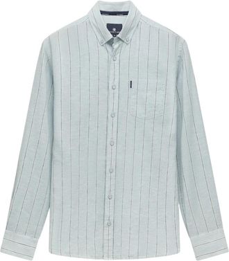 State of Art Hemd - Heren - Casual Overhemden - Blauw - L - Overhemden