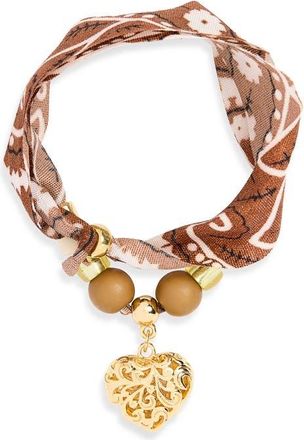 BP. Bandana Charm Bracelet in Brown at Nordstrom