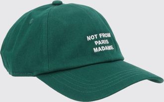 Dr&ocirc;le de Monsieur Dr&ocirc;le de Monsieur Cotton Twill Baseball Cap with Embroidered Logo and Slogan
