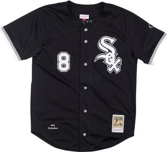 Mitchell & Ness T-shirt Chicago Sox 1993 Bo Jackson - Nero