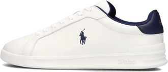 Polo Ralph Lauren Schoenen, Heren, Wit, 45 EU, Wol, Heritage Court II Sneakers