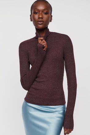 Citizens Of Humanity Cardene Cotton Blend Turtleneck Tee
