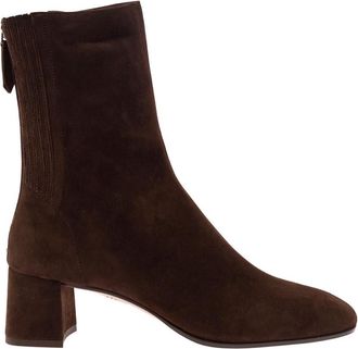 Aquazzura Brown Suede Boots