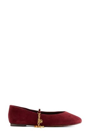 Madewell The Remy Mary Jane Flat in Sangria at Nordstrom, Size 7.5