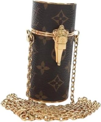 Louis Vuitton Borsa Mini Pre-owned in Tela - - Pre-owned - Donna - Marrone - ONE SIZE