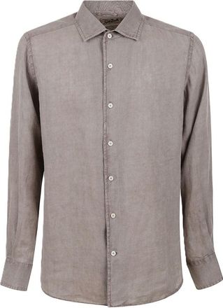 MC2 Saint Barth Long Sleeve Button-Up Shirt with Classic Collar