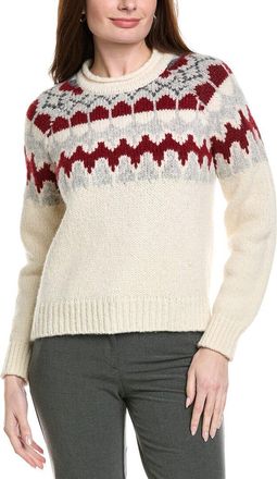 Eleventy Volcano Neck Alpaca & Wool-Blend Sweater