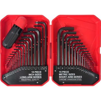 OEM Juego De Llaves Hexagonales, Juego De 35 Llaves Allen, Juego De Llaves Hexagonales M&eacute;tricas Y Est&aacute;ndar, Juego De Llaves Allen, Mm (0,7 Mm-10 Mm) Sae (
