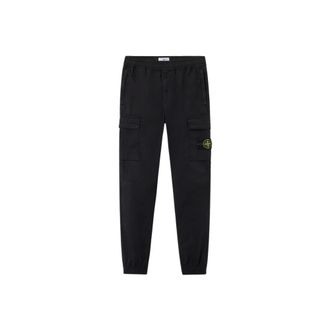 Stone Island Heren, Broeken, Zwart, Maat: W32