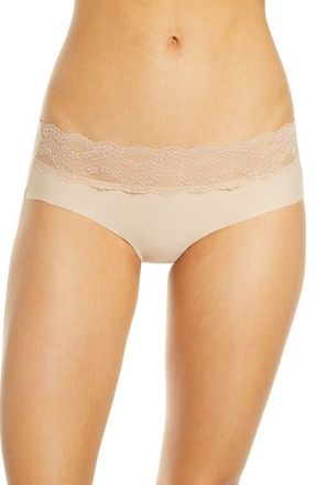 b.tempt'd by Wacoal b.bare Hipster Panties in Au Natural at Nordstrom, Size X-Large