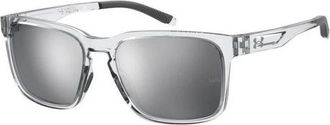 Under Armour Assist 2 900(Dc) Zonnebril - Heren - Zonnebrillen - Grijs - 57 MM - Accessoires