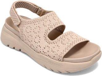 Aerosoles Helsea Mesh Slingback Sandal in Cipria Lace Knit at Nordstrom, Size 7.5