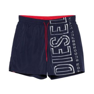 Diesel Heren, Badkleding, Blauw, Maat: XL