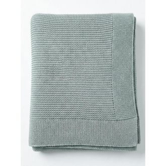 Anaya with Love Harbor Knit Throw in Tea Green at Nordstrom