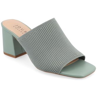 Journee Collection Women & apos;s Lorenna Medium and Wide Width Dress Sandals