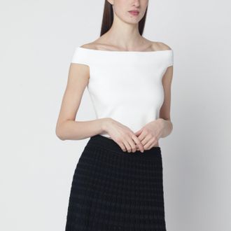 SIMKHAI White rayon-blend top