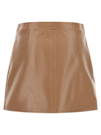 Courr&egrave;ges Reedition Skirt - Bronze