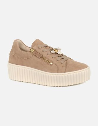 Gabor Womens Dotcom Womens Trainers - Brown - Size: 5.5