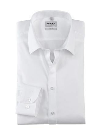 Olymp Mens Shirt Level 5 Body Fit Long Sleeve - White
