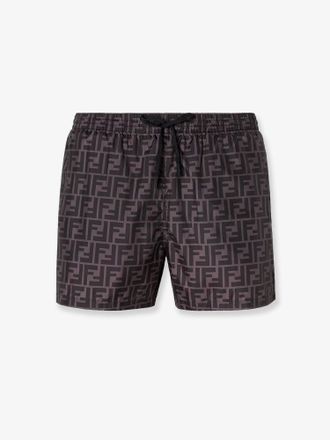 Fendi Boxer Mare FF in nylon - FENDI - gender_Man