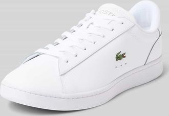 Lacoste Low Top Sneaker aus echtem Leder Modell CARNABY SET in Weiss, Größe 41