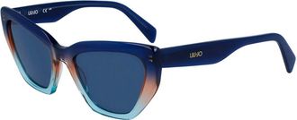 Liu Jo Blauwe Acetaat Zonnebril