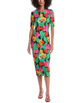 Milly Tulip Jersey Midi Dress