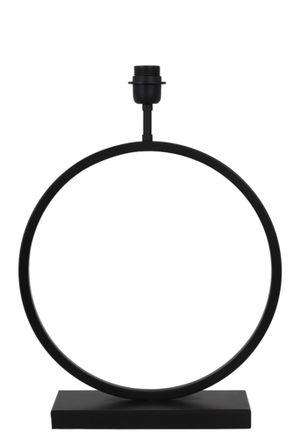 Light & Living L&aacute;mpara De Mesa - Liva - Negro - Metal - - Light&living