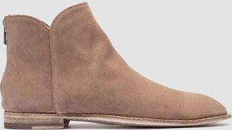 Officine Creative Solitude 106 Leather Ankle Boots in Taupe at Nordstrom, Size 38.5