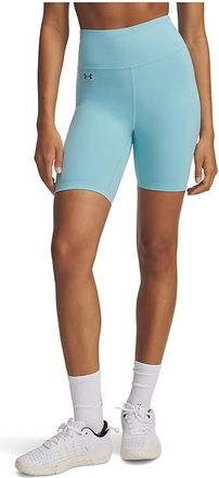 Under Armour Motion Bike Shorts Womens Clothing Blue Haze/Boundless Blue : LG (US 12-14), Polyester