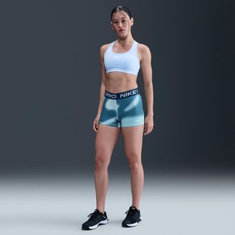Nike Womens Nike Pro Dri-FIT 3 Shorts in Blue | IM8730-478