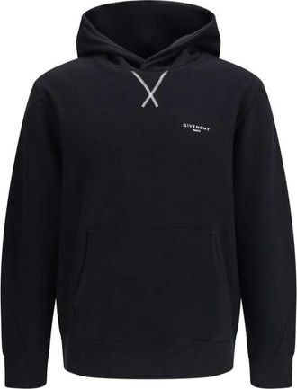 Givenchy Hoodies, male, Black, Size: XL Couture Seam Hoodie