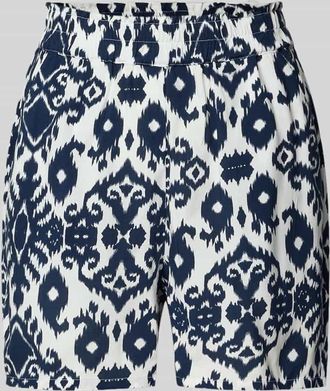 Vero Moda Loose Fit Shorts aus reiner Viskose Modell EASY JOY in Marine, Gr&ouml;&szlig;e XS