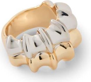 Jennifer Fisher Double Murphy Ring in Two Tone at Nordstrom, Size 6