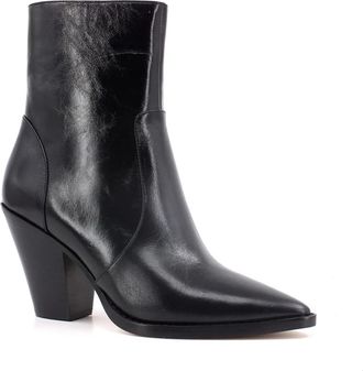 Michael Kors Enkellaarsjes - Dames - Cowboylaarzen - Zwart - 39 1/2 EU - Schoenen