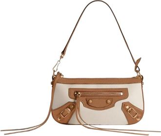 Balenciaga Le City Pouch On Strap Beige Camel 8639602ACO59226