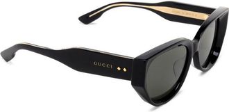 Gucci Grey Cat Eye Ladies Sunglasses GG1532SA 001 54